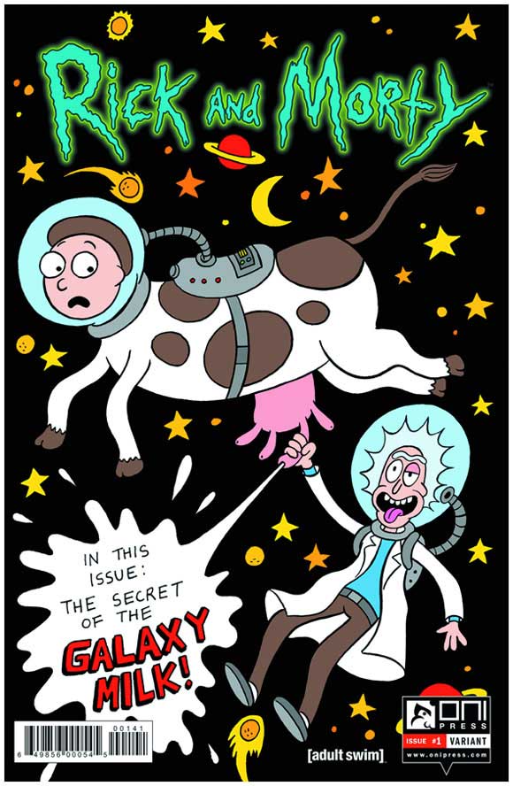Rick And Morty #1 Johnny Ryan 1:30 Cover Variant