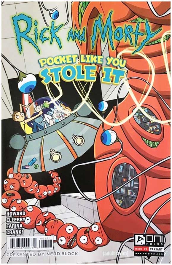 Rick And Morty #1 Pocket Like You Stole It Nerd Block Variant