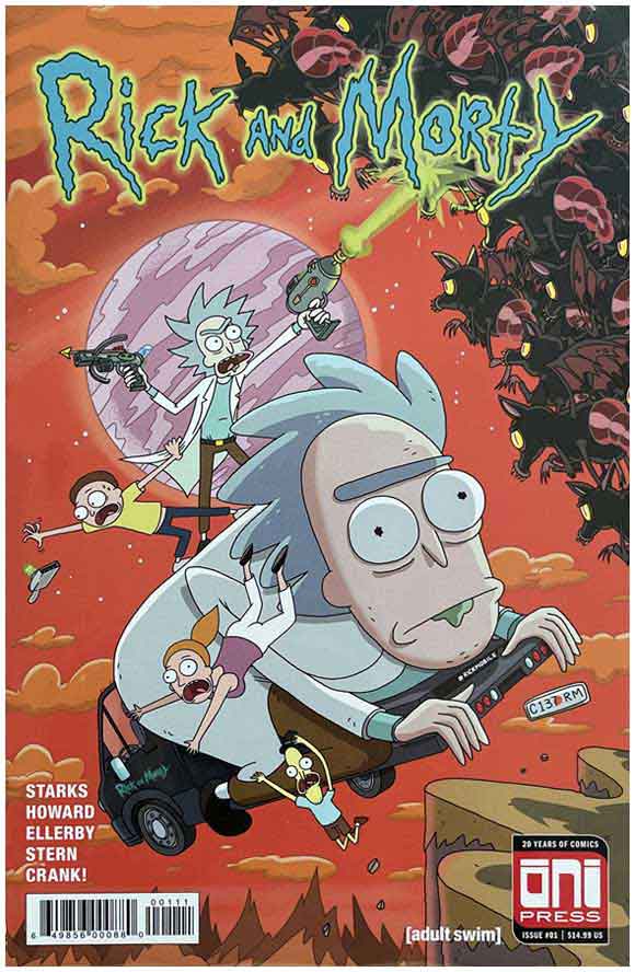 Rick and Morty #32 Variant First Print Oni Press 