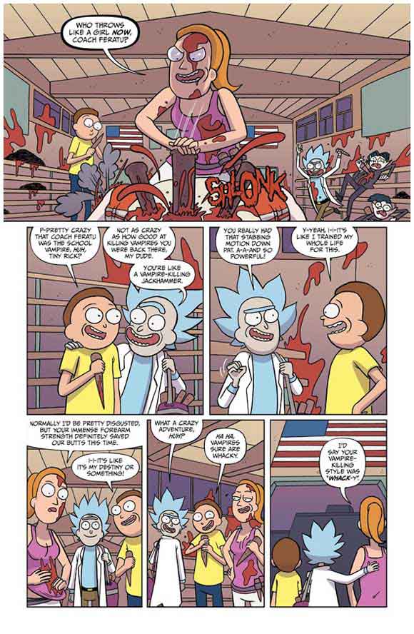 Rick And Morty: Rickmobile Special #1 Sample Interior #1