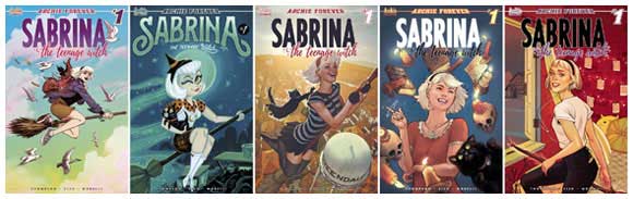 Sabrina The Teenage Witch #1 Diamond Covers