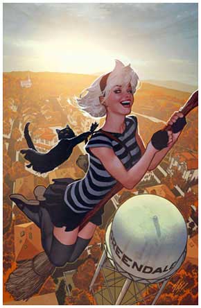 Sabrina The Teenage Witch #1 Adam Hughes Color Virgin Variant