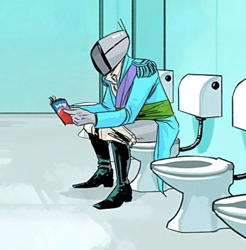 Saga Reading On The Bog