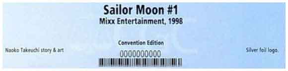 Sailor Moon #1 SDCC CGC Label
