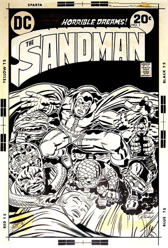 Sandman #1 Cover Art Alternate