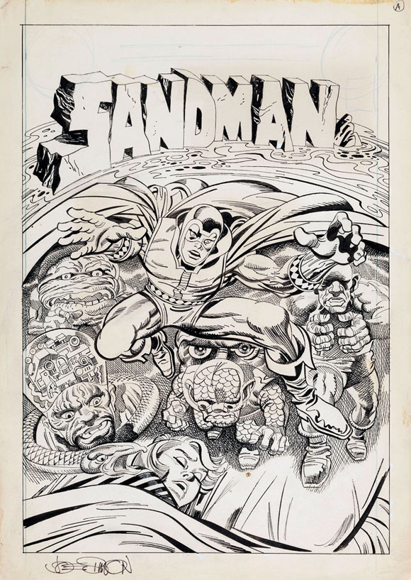 Sandman #1 Cover Art Alternate