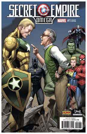 Secret Empire Omega #1 Keown Stan Lee Box variant