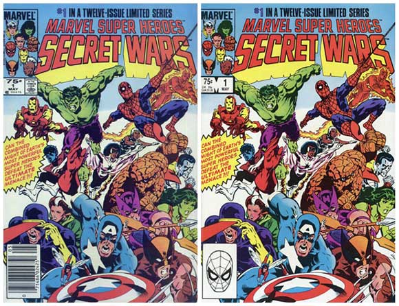 Marvel Super Heroes Secret Wars 1 Blue Galactus Variant