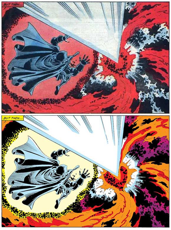 Marvel Super Heroes Secret Wars 1 Blue Galactus Variant: Thing Comparison