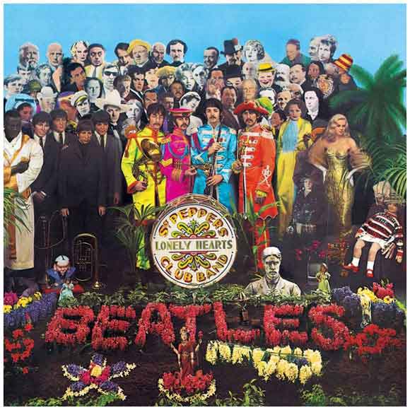 Beatles: Sgt Peppers Lonely Hearts Club Band album cover
