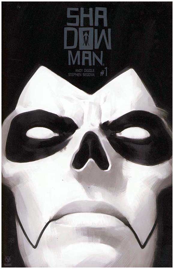 Shadowman (2018) #1 Brushed Metal Glow In The Dark Cover