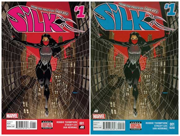 Silk #1 Other Dave Johnson covers (same art)
