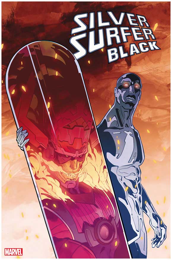 Silver Surfer Black #5 Cian Tormey 1:500 Incentive Foreshadow Variant Cover
