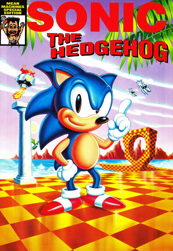 Sonic The Hedgehog UK Promo Mean Machines 16
