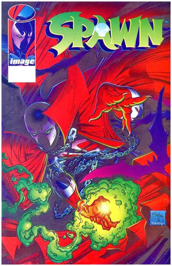 Error Comics - Spawn #1 Error variant: