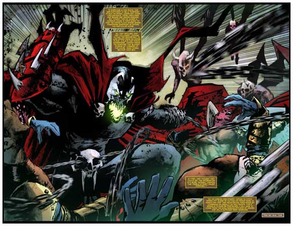 Spawn #299 Interior Panel: Ambush