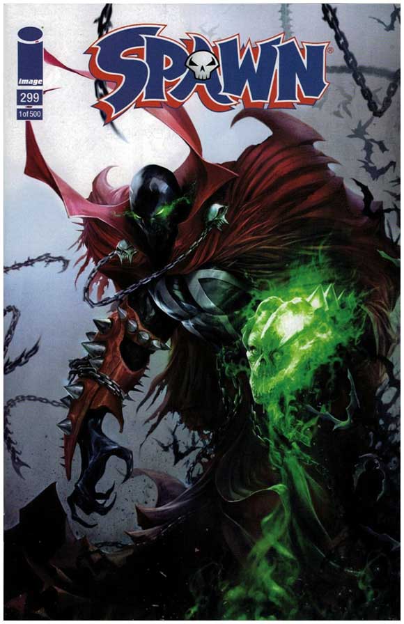 Spawn #299 Boston Fan Expo Cover, limited to 500 copies