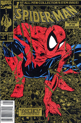 Spider-Man #1 Gold UPC Walmart edition