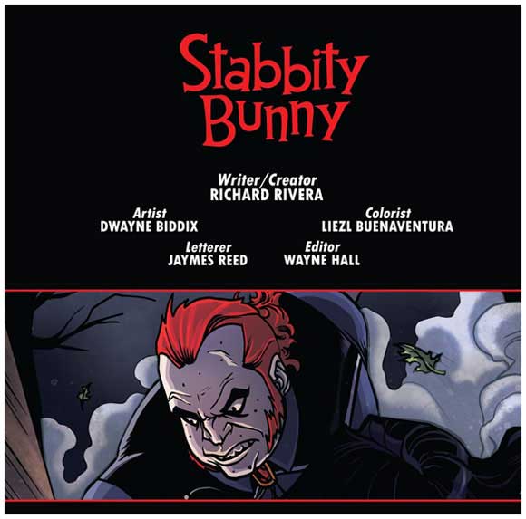 Stabbity Bunny #1 Interior Credits