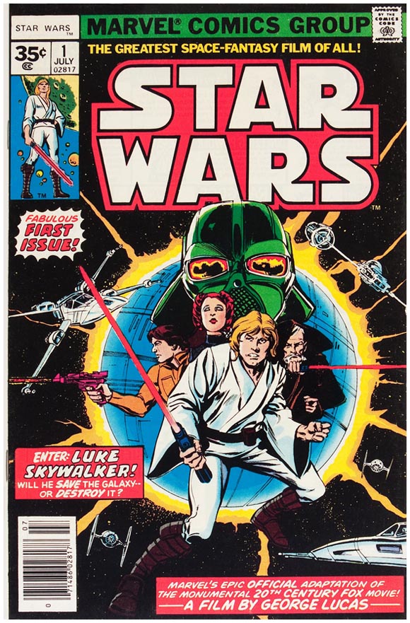 Star Wars #1 35Cents First Print