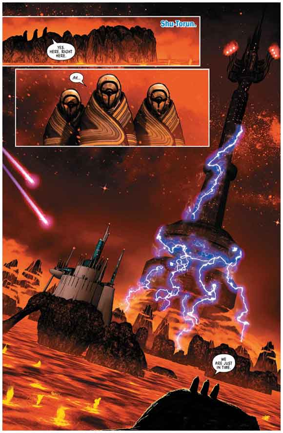 Star Wars #66 Interior Sample #1 Just In Time