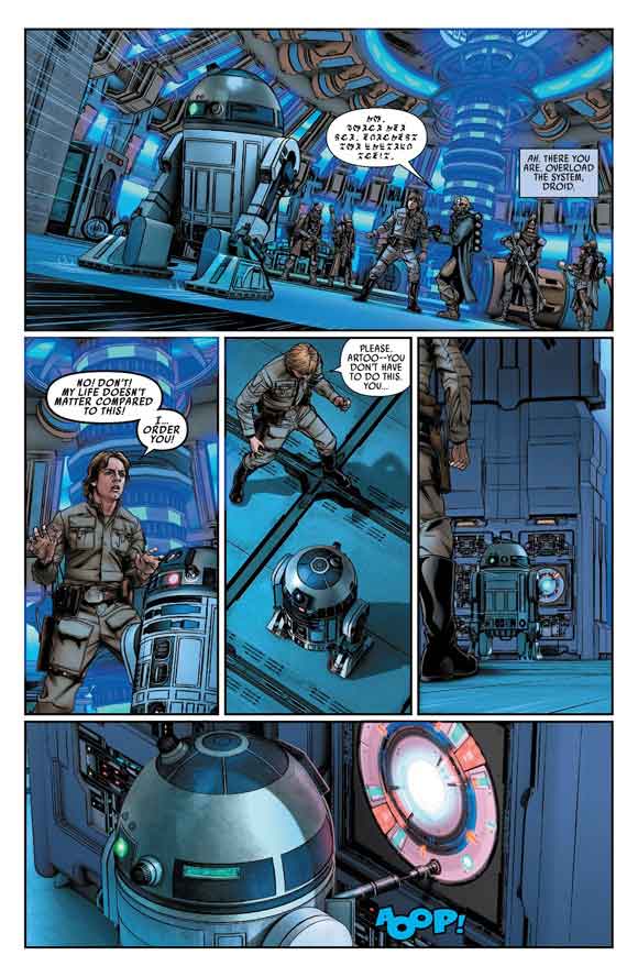 Star Wars #66 Interior Sample #4 I Order You