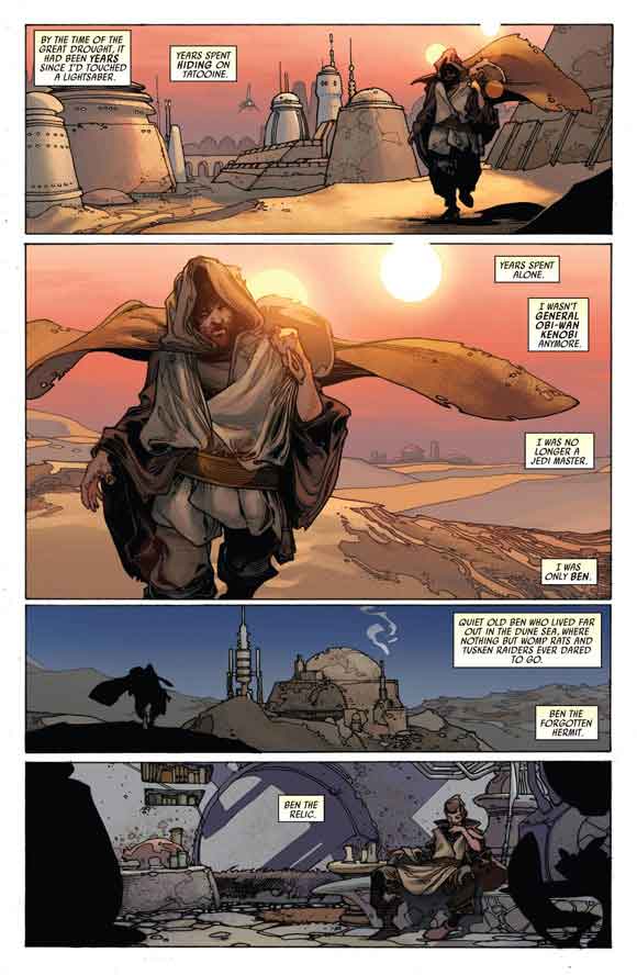 Star Wars #7 Interior Sample: Ben The Relic