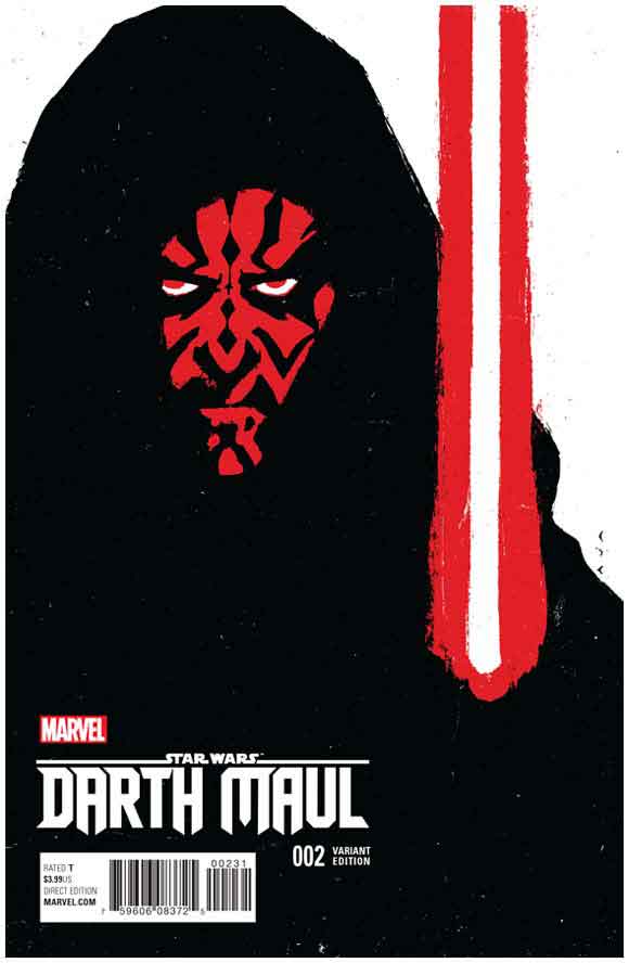 Star Wars: Darth Maul #2 David Aja 1:25 Retailer Incentive cover