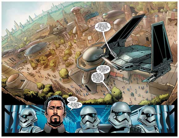 Star Wars Galaxy's Edge #1: Interior Sample: Troopers