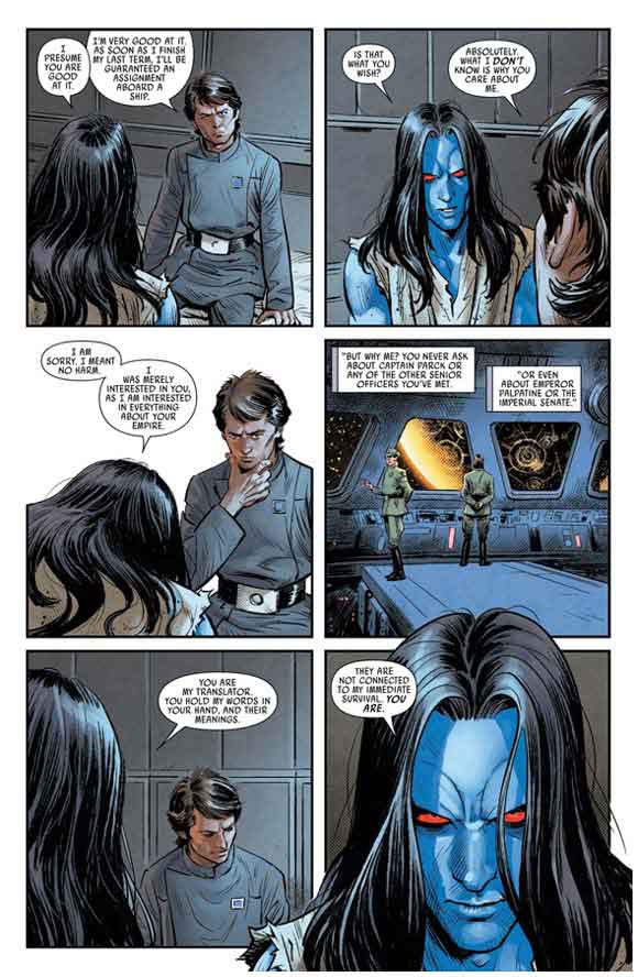 Star Wars Thrawn #1 Interior Sample: Survival