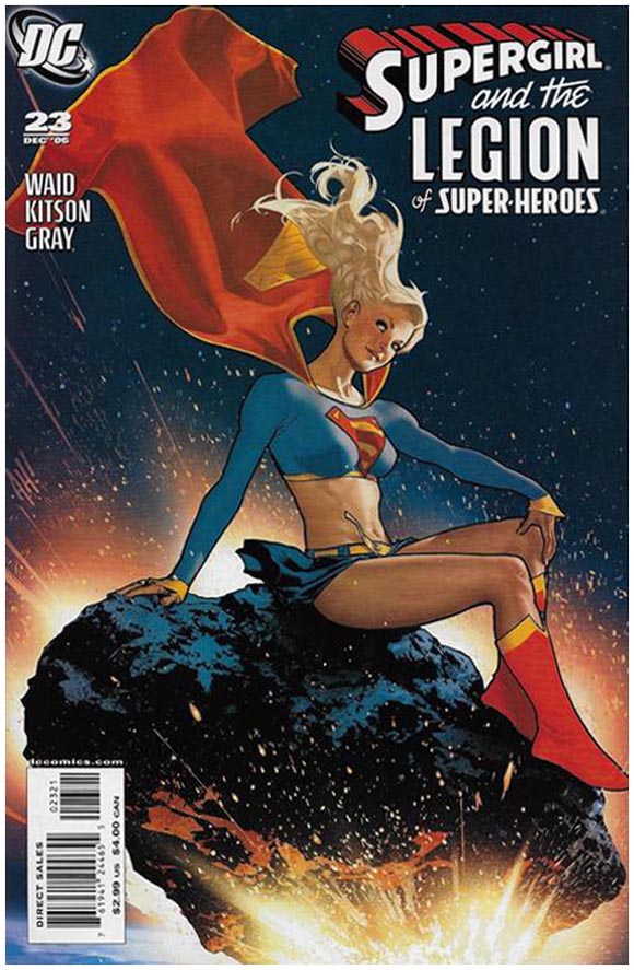 Rare Comics Supergirl And The Legion Of Super Heroes Variant Cover