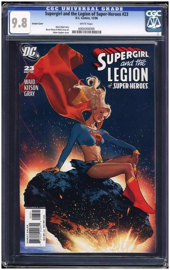 Supergirl And The Legion Of Super-Heroes #23 Adam Hughes Variant CGC
