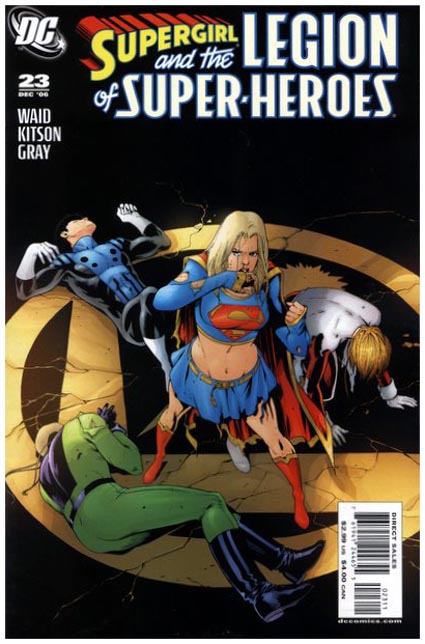 Supergirl and the Legion of Super-Heroes 23 Mexican Hughes Cover Variant ⭐NM