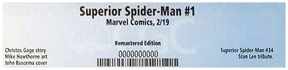 Superior Spider-Man #1 John Buscema Hidden Gem variant CGC label