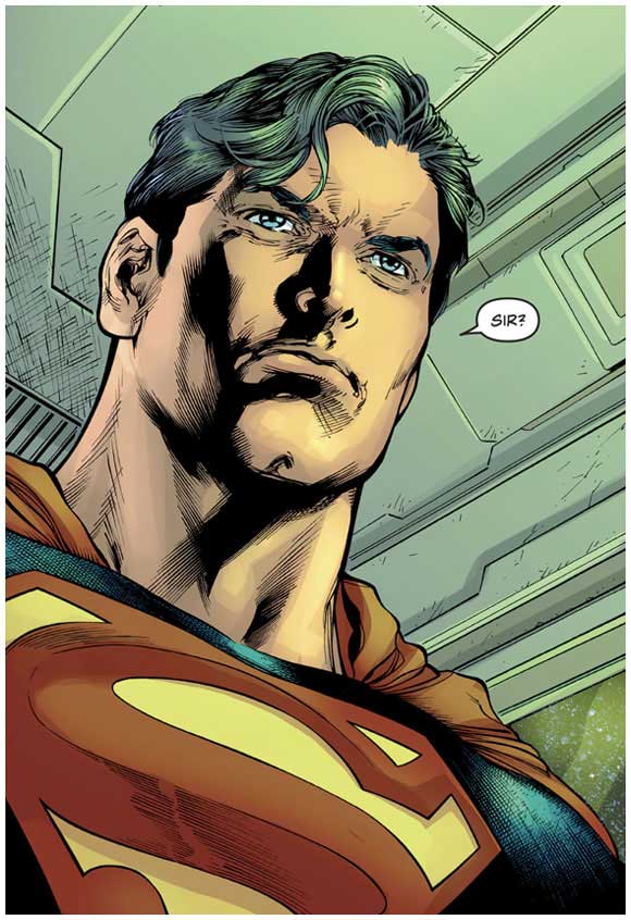 Superman #14 Interior Sample: Sir