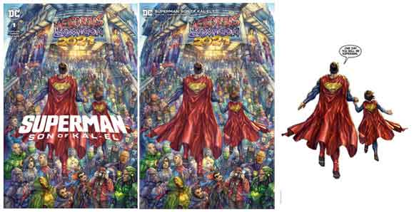 Superman: Son of Kal-El #1 Quah Covers