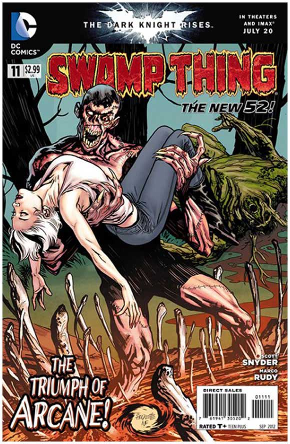 Swamp Thing #11 Recalled front cover
