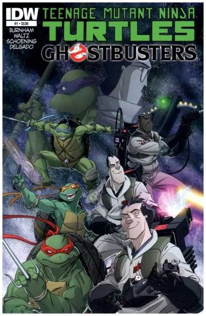 TMNT Ghostbusters #1 standard edition front cover