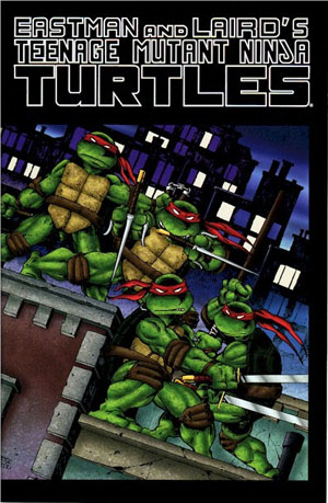 TMNT #1 Color 2009 Error Cover