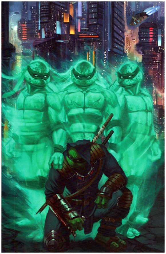 TMNT: The Last Ronin #1: Aaron Bartling Virgin Variant