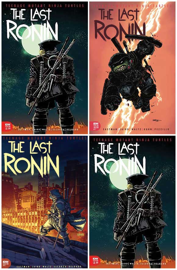 TMNT: The Last Ronin #1: Diamond advertised editions