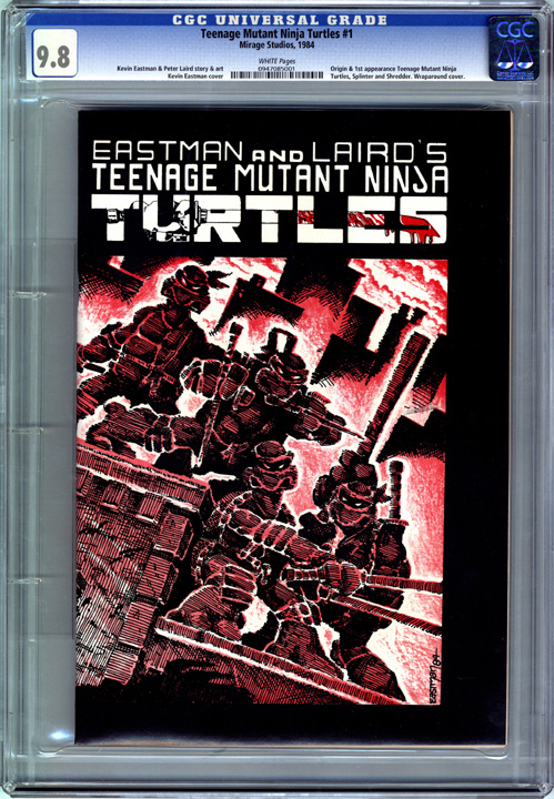Teenage Mutant Ninja Turtles #1 Cover