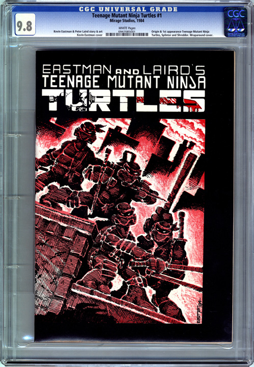 Teenage Mutant Ninja Turtles (1984 series) #7, NM- (Actual scan)