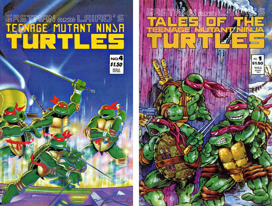 Teenage Mutant Ninja Turtles #4 Second Printing