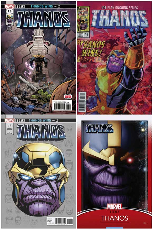 Thanos #13 Other Covers From Diamond