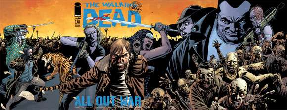 The Walking Dead #115 2nd Print Wrap