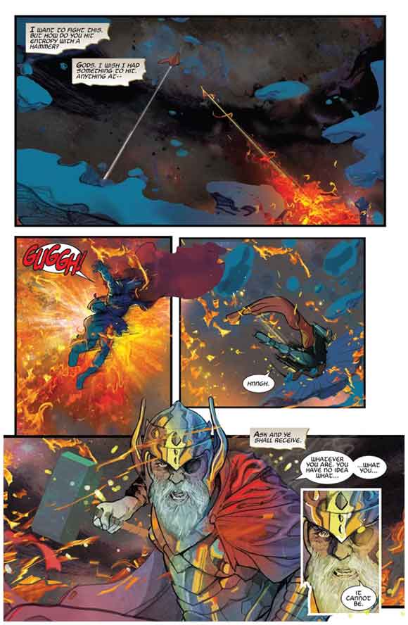Thor #1 (2018) Interior Sample: The man at the end of time