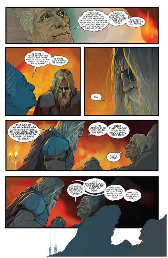 Thor #1 (2018) Interior Sample: This life is all we have