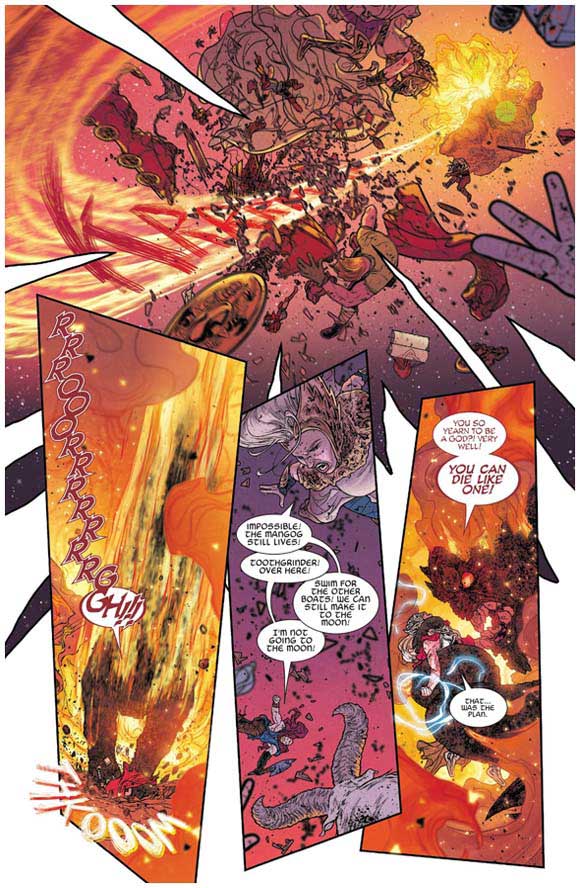Mighty Thor #705 Sample:Die Like a God