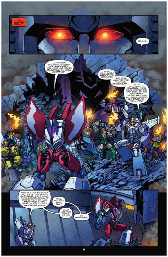 Transformers: Robots In Disguise #12 Interior Sample: Chosen One